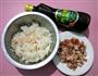 培根酱油炒饭的做法图解1