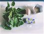 菠菜蛋饼三明治的做法图解1
