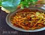鱼香风味炒饼的做法图解4