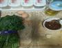 鸡蛋粉丝拌菠菜的做法图解1