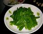 蒜香肉沫荷兰豆的做法图解2