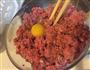 香煎牛肉汉堡饼的做法图解4