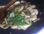 香煎瘦肉烩白蘑菇的做法图解6