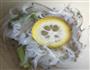 银鱼鸡蛋菜花拌饭的做法图解1