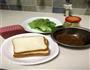 肉松火腿三明治的做法图解1
