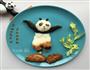 功夫熊猫卡通餐 宝宝创意卡通餐的做法图解7