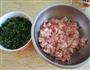 荠菜鲜肉馄饨的做法图解1
