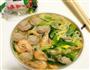 肉丸鲜虾面的做法图解6