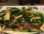蒜苗豆干炒腊肉的做法图解12
