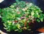 大吃一金肉末青菜的做法图解4
