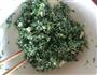 荠菜豆腐素水饺的做法图解2