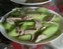 青瓜炒肉的做法图解3