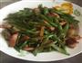 新款四季豆切法炒五花肉的做法图解4