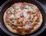 火腿虾仁披萨的做法图解12