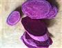 紫薯麻薯饼的做法图解1