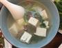香菜豆腐牛肉汤的做法图解1