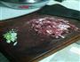 蒜苗爆羊肉的做法图解2