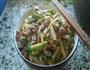 土豆丝牛肉盖浇面的做法图解5