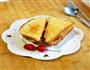 鸡蛋火腿三明治的做法图解7