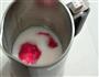 脸如桃红-火龙果皮燕窝牛奶饮的做法图解4