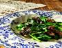 药食同补—清热解毒—蒜蓉木耳炒穿心莲的做法图解5