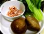 香菇肉糜菜心的做法图解1