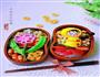女孩花朵便当的做法图解12
