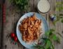高蛋白低脂餐-孜然鸡肉配脱脂奶的做法图解2