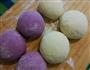 紫薯花卷的做法图解3