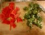 沙茶牛肉炒三色意粉的做法图解3
