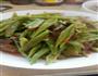 快手豆角炒肉的做法图解5