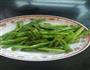 干煸四季豆腊肉的做法图解2