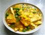 咖喱豆腐青豆玉米粒的做法图解3