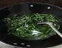 快手炒油菜的做法图解5