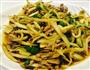 茭白炒肉丝的做法图解5