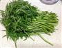 素食小炒芦蒿香干的做法图解1