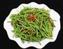 素食小炒芦蒿香干的做法图解6