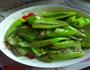 肉沫虎皮尖椒的做法图解3