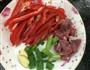 甜肉炒里脊肉的做法图解1