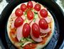火腿番茄披萨-小清新文艺的结合的做法图解5