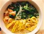 鸡蛋面+虾和青菜的做法图解7