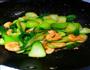 红油油菜大虾的做法图解6