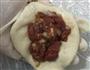 榨菜洋葱的牛肉馅饼的做法图解5