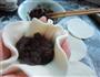 芝麻豆沙煎包-浪漫樱花季的做法图解5
