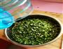 韭菜虾皮玉米饼的做法图解1