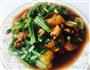 香菇油面筋炒小白菜的做法图解6