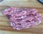豆腐肉沫炒火腿的做法图解2