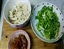 下饭菜-豆干蒜苔炒肉粒的做法图解1
