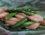 蒜香芦笋虾仁的做法图解6