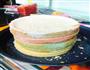 彩虹蛋糕裱花的做法图解2